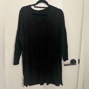 American Eagle Long Sleeve Sleeve Sweater Dress